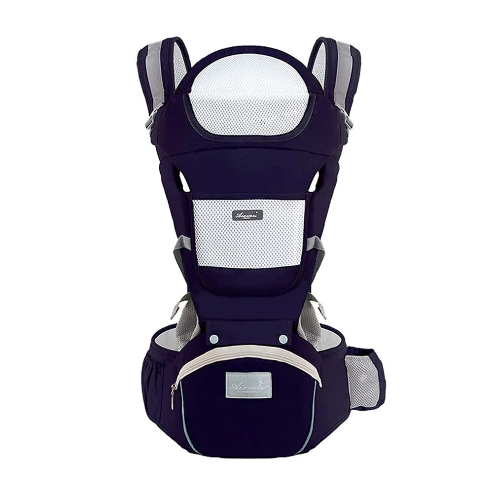 Porte-Bébé Ergonomique avec Siège Hanche - Kangourou Ventral et Dorsal
