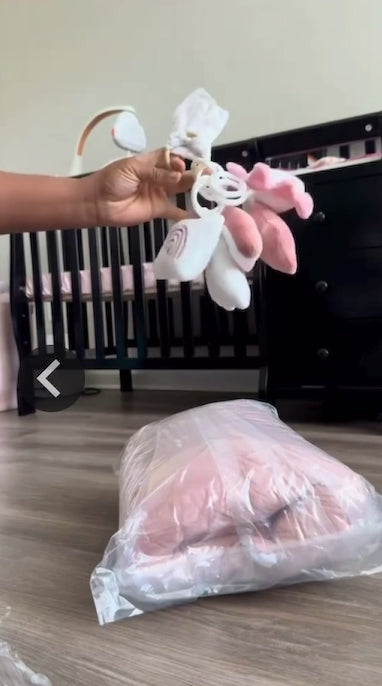 Tapis d'Éveil Bébé 5-en-1 avec Coussin - Tapis de Jeu Convertible Peluche